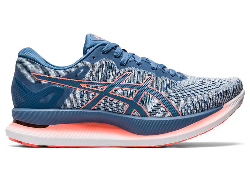 Sapatilhas Running Asics GLIDERIDE Mulher Luz Azuis, 9815A882.303